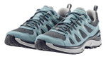 Lowa Wander-Travelschuhe Innox Evo II Low (All-Terrain, Synthetik/Textil) 2025 rauchblau/blau Damen