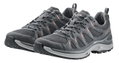 Lowa Wander-Travelschuhe Innox Evo II Low (All-Terrain, Synthetik/Textil) 2025 asphalt/lachs Damen