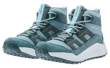 Lowa Wanderschuhe Kaloya Mid GTX (Nubukleder/Textil, wasserdicht) rauchblau/blau Damen