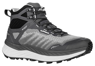 Lowa Trail-Laufschuhe Fortux GTX QC (Speed-Hiking, wasserdicht) schwarz/weiss Damen