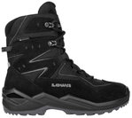 Lowa Winterstiefel Lino GTX High (Veloursleder/Textil, wasserdicht) 2025 schwarz/grau Kinder