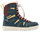 Lowa Winterstiefel Lucy 2 High GTX (Veloursleder/Textil, wasserdicht) navyblau/rot Kinder