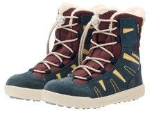 Lowa Winterstiefel Lucy 2 High GTX (Veloursleder/Textil, wasserdicht) navyblau/rot Kleinkinder