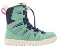 Lowa Winterstiefel Lucy 2 High GTX (Veloursleder/Textil, wasserdicht) rauchgrün/pflaume Kleinkinder