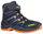 Lowa Winterschuhe Maddox Warm Mid GTX (Textil/Synthetik, wasserdicht) 2025 navyblau/orange Kinder
