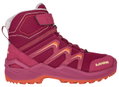 Lowa Winterschuhe Maddox Warm Mid GTX (Textil/Synthetik, wasserdicht) 2025 beere/orange Kinder