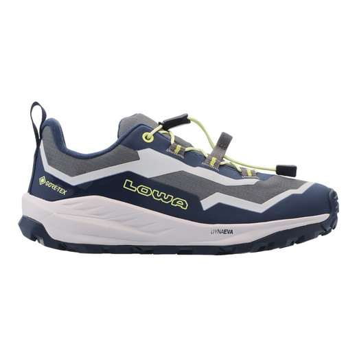 Lowa Multifunktionsschuhe Trailux GTX LO (wasserdicht, Textil/Synthetik) navyblau/grau Kleinkinder