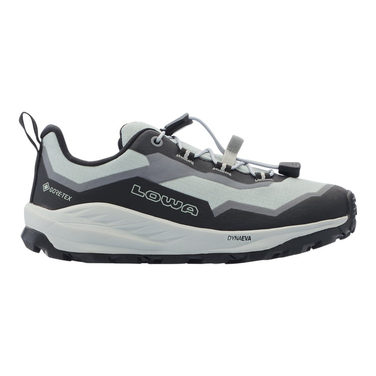 Lowa Multifunktionsschuhe Trailux GTX LO (wasserdicht, Textil/Synthetik) schwarz/grau Kinder