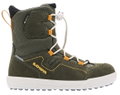 Lowa Winterstiefel Raik 2 High GTX (Veloursleder/Textil, wasserdicht) olivegrün/gelb Kinder