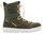 Lowa Winterstiefel Raik 2 High GTX (Veloursleder/Textil, wasserdicht) olivegrün/gelb Kinder