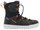 Lowa Winterstiefel Raik 2 High GTX (Veloursleder/Textil, wasserdicht) schwarz/orange Kinder