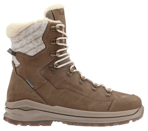 Lowa Winterstiefel Renegade Evo Ice GTX (Nubukleder/Textil, wasserdicht) sand/beige Damen