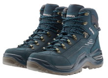 Lowa Wanderschuhe Renegade EVO Mid GTX (All-Terrain, Nubukleder, wasserdicht) navyblau/grau Herren