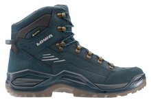 Lowa Wanderschuhe Renegade EVO Mid GTX (All-Terrain, Nubukleder, wasserdicht) navyblau/grau Herren