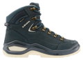 Lowa Wanderschuhe Renegade Evo Mid GTX (All-Terrain, Nubukleder, wasserdicht) navyblau/dune Damen