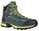 Lowa Wanderschuhe Randir Mid GTX (Trekking, Veloursleder, wasserdicht) blau/limone Herren