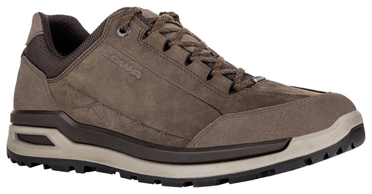 Lowa Alltag-Travelschuhe Bellagio Low GTX (Nubukleder, wasserdicht) espresso/braun Herren