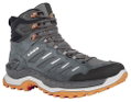 Lowa Wanderschuhe Innovo Mid GTX (All-Terrain, Veloursleder, wasserdicht) rauchgrün/flame Herren