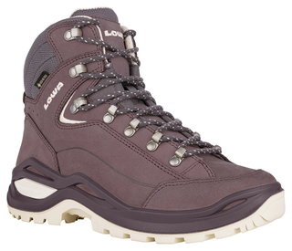 Lowa Wanderschuhe Renegade Evo Mid GTX (All-Terrain, Nubukleder, wasserdicht) altrosa/panna Damen
