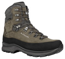 Lowa Wanderschuhe Tibet Evo GTX (Trekking, Nubukleder, wasserdicht) sepiabraun/schiefergrau Herren