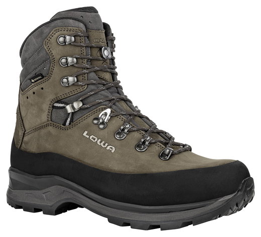 Lowa Wanderschuhe Tibet Evo GTX (Trekking, Nubukleder, wasserdicht) sepiabraun/schiefergrau Herren