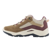 Lowa Wanderschuhe Ventierra LO GTX (Veloursleder/Textil, wasserdicht) desertbraun/pfirsichrosa Damen