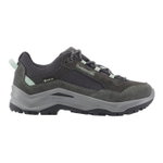 Lowa Wanderschuhe Ventierra LO GTX (Veloursleder/Textil, wasserdicht) grau/rauchgrün Damen