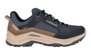 Lowa Wanderschuhe Ventierra LO GTX (Veloursleder/Textil, wasserdicht) navyblau/dune Herren