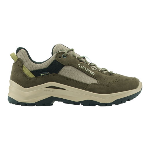 Lowa buty trekkingowe Ventierra LO GTX (skóra zamszowa/tekstylia, wodoodporne) oliwkowo-zielone/miodowo-zielone męskie