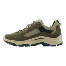 Lowa Wanderschuhe Ventierra LO GTX (Veloursleder/Textil, wasserdicht) olivegrün/bernsteingrün Herren