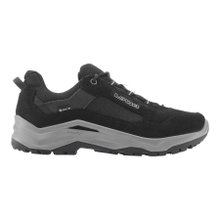 Lowa Wanderschuhe Ventierra LO GTX (Veloursleder/Textil, wasserdicht) schwarz/grau Herren