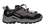Lowa Wanderschuhe Wandax LO GTX (Veloursleder/Synthetik, wasserdicht) schwarz/grau Kleinkinder