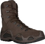 Lowa Military-Stiefel Arbeitsschuhe Z-8S GTX C (Veloursleder, wasserdicht) dunkelbraun Herren