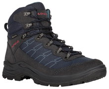 Lowa Wanderschuhe Taurus Pro Mid GTX (All-Terrain, Veloursleder/Textil, wasserdicht) 2024 navyblau Damen
