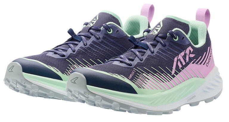 Lowa Trail-Laufschuhe Amplux 2 (Textil, Leichtigkeit) pflaume/heide Damen