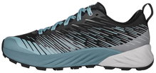 Lowa Trail-Laufschuhe Amplux (Synthetik, Leichtigkeit) grau/arktisblau Damen