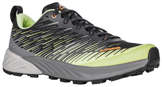 Lowa Trail-Laufschuhe Amplux (Synthetik, Leichtigkeit) grau/mint Damen