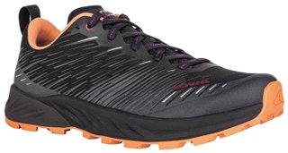 Lowa Trail-Laufschuhe Amplux (Synthetik, Leichtigkeit) schwarz/melone Damen