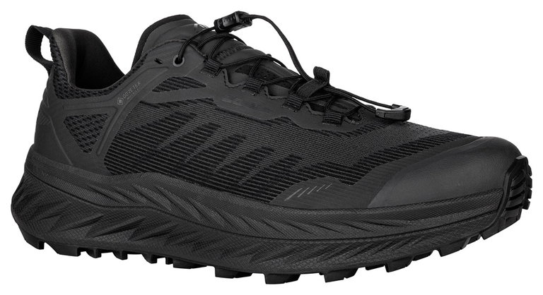 Lowa Trail-Laufschuhe Fortux GTX (wasserdicht) schwarz/schwarz Herren