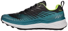 Lowa Trail-Laufschuhe Fortux (Synthetik, Leichtigkeit) petrol/limegrün Herren