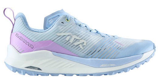 Lowa Trail-Laufschuhe Madrix (Textil, atmungsaktiv) nebelblau/heide Damen