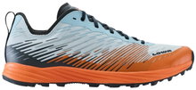 Lowa Trail-Laufschuhe Citux (Synthetik, Leichtigkeit) nebelblau/orange Herren