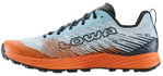 Lowa Trail-Laufschuhe Citux (Synthetik, Leichtigkeit) nebelblau/orange Herren