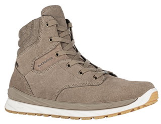 Lowa Alltag-Travelschuhe Furato GTX (Veloursleder, wasserdicht, seitlicher Reissverschluss) hellbraun Herren