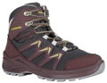 Lowa Wander-Travelschuhe Innox Pro MID GTX Junior (Synthetik/Textil, wasserdicht) altrosa/dunkelgrün Kleinkinder