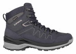 Lowa Wander-Travelschuhe Toro Pro Mid GTX (Velours-Nubukleder, wasserdicht) navyblau/braun Herren