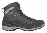 Lowa Hiking-Travel Shoes Toro Pro Mid GTX (Velour-Nubuck leather, waterproof) anthracite grey Men