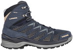 Lowa Wander-Travelschuhe Innox Pro Mid GTX (All-Terrain, Synthetik/Textil, wasserdicht) 2025 navyblau/dune Herren