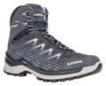 Lowa buty trekkingowe Innox Pro Mid GTX (wszechstronne, syntetyk/tekstylia, wodoodporne) 2025 stalowo-niebieskie/łososiowe damskie