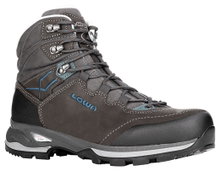 Lowa Wanderschuhe Lady Light LL (Trekking, Nubukleder, Lederfutter) 2024 schiefergrau/türkis Damen